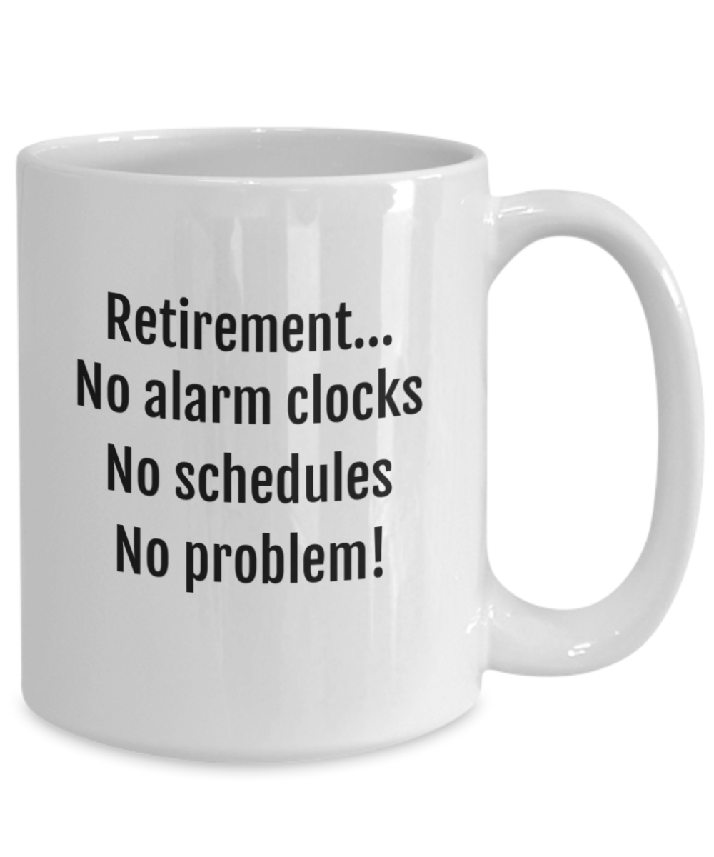 Cheers to Retirement:  Durable & Humorous Mugs for the Perfect Send-Off!