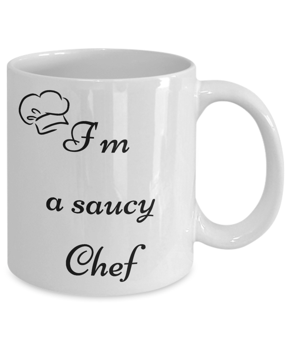 Start Your Morning with a Smile:  Discover Our Chef-Inspired Humorous Mugs!