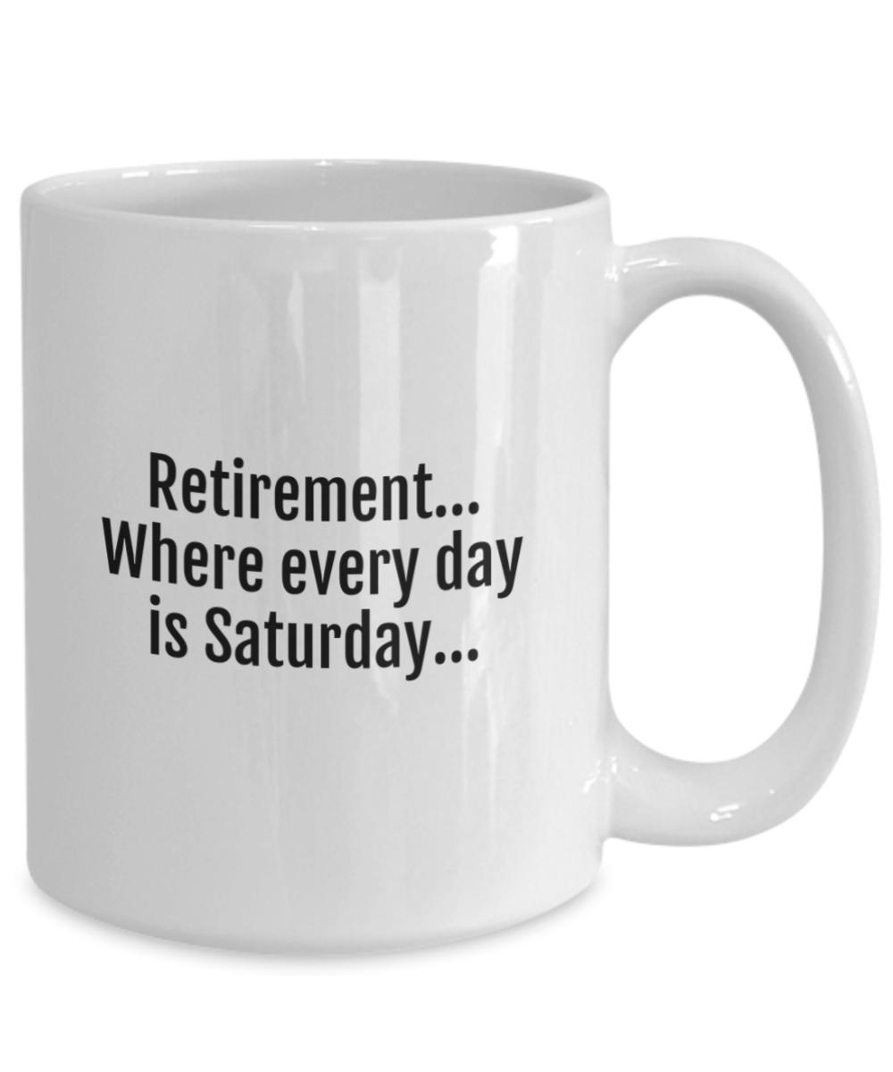 Cheers to Retirement:  Durable & Humorous Mugs for the Perfect Send-Off!