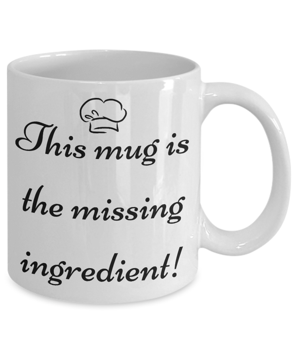 Start Your Morning with a Smile:  Discover Our Chef-Inspired Humorous Mugs!