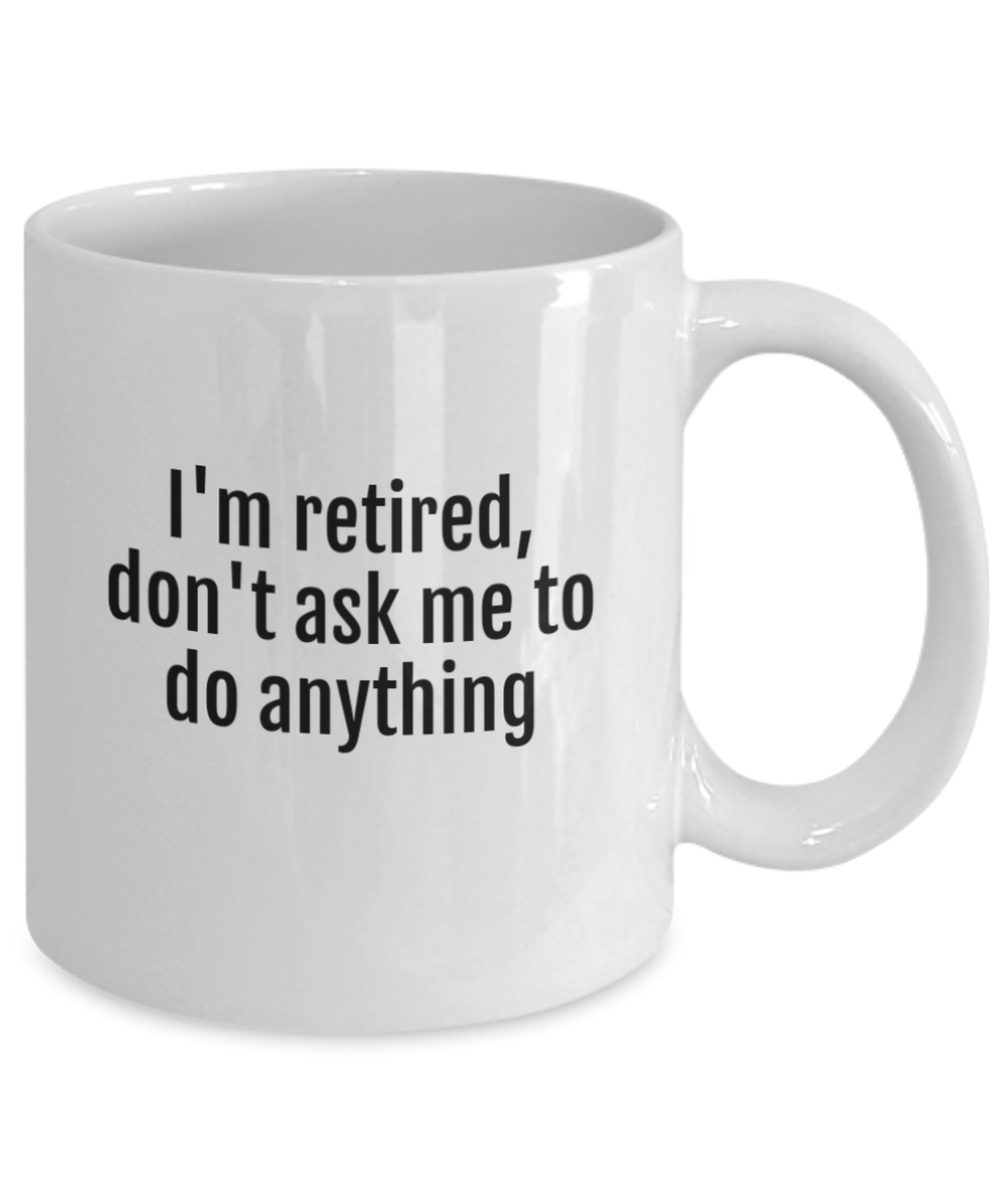 Cheers to Retirement:  Durable & Humorous Mugs for the Perfect Send-Off!