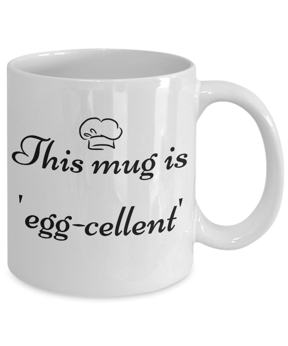 Start Your Morning with a Smile:  Discover Our Chef-Inspired Humorous Mugs!