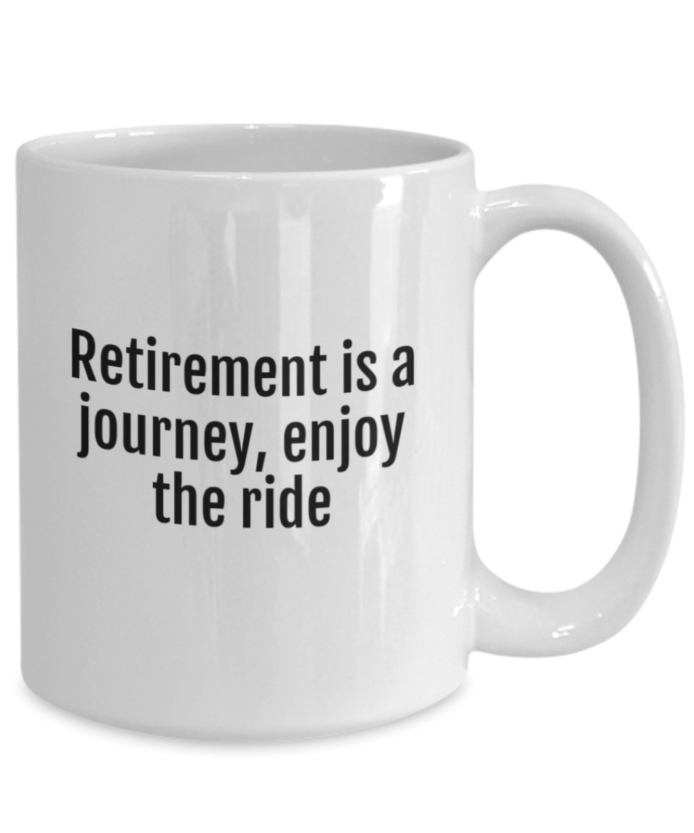 Cheers to Retirement:  Durable & Humorous Mugs for the Perfect Send-Off!