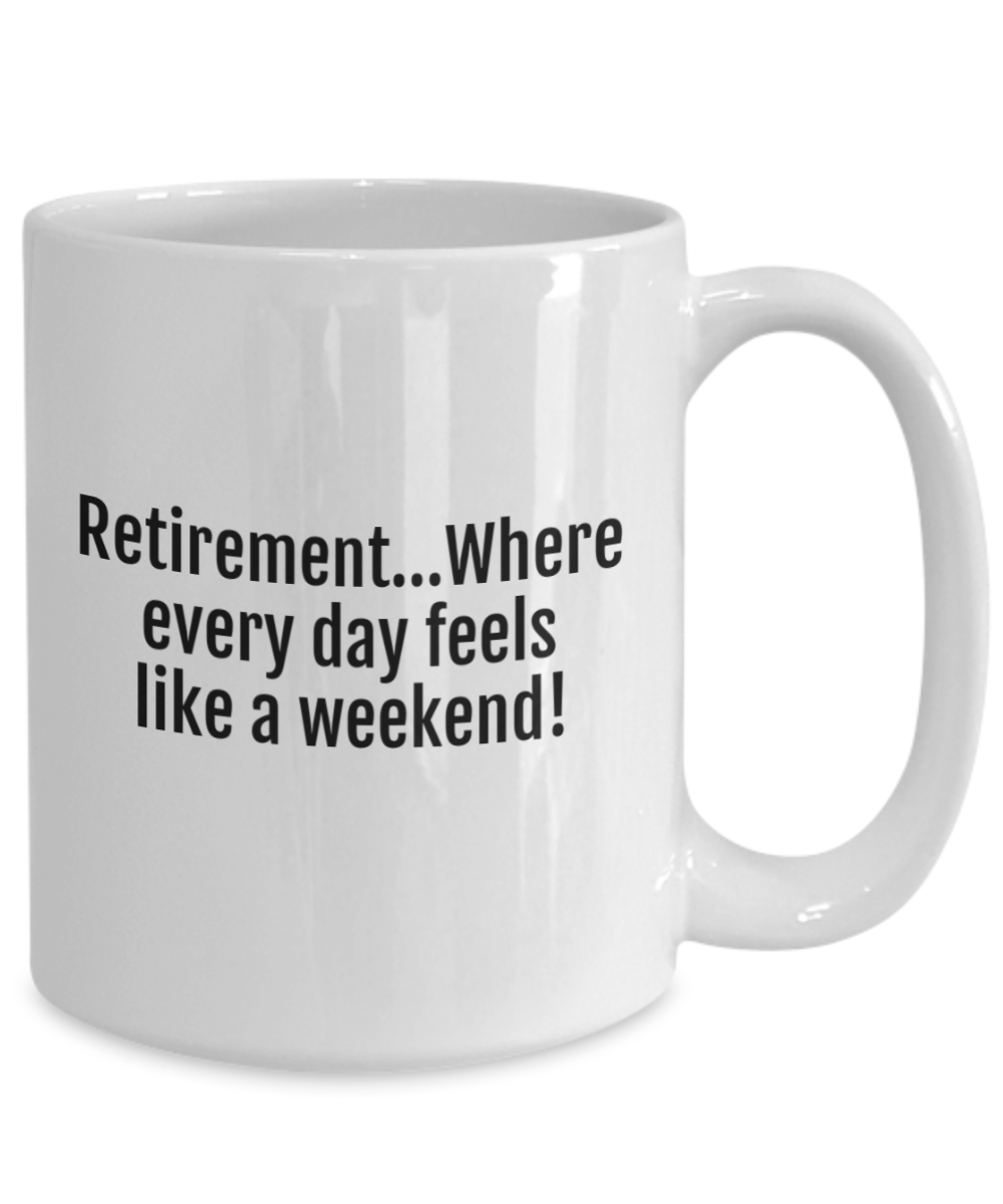 Cheers to Retirement:  Durable & Humorous Mugs for the Perfect Send-Off!