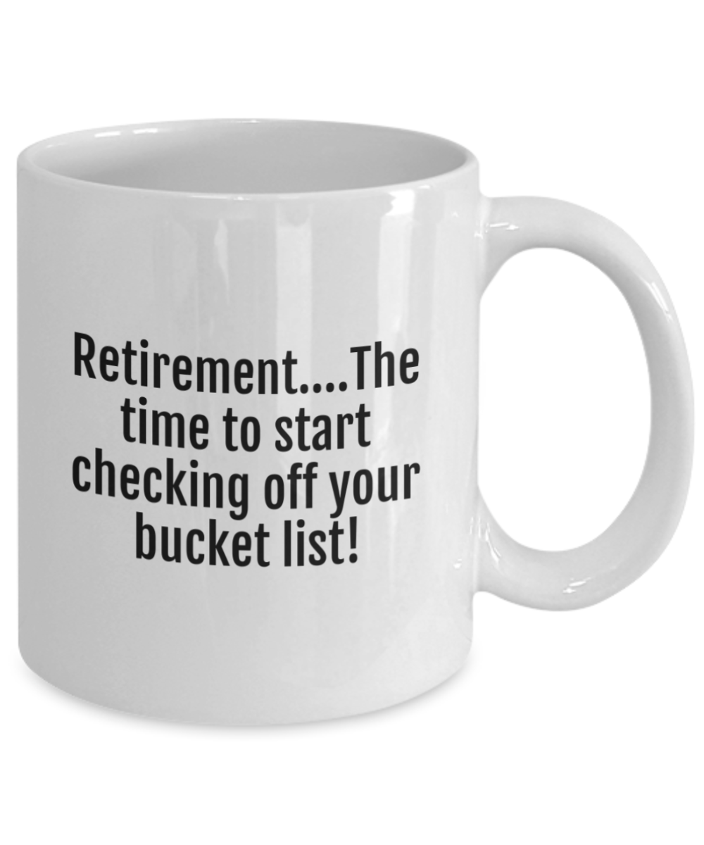 Cheers to Retirement:  Durable & Humorous Mugs for the Perfect Send-Off!