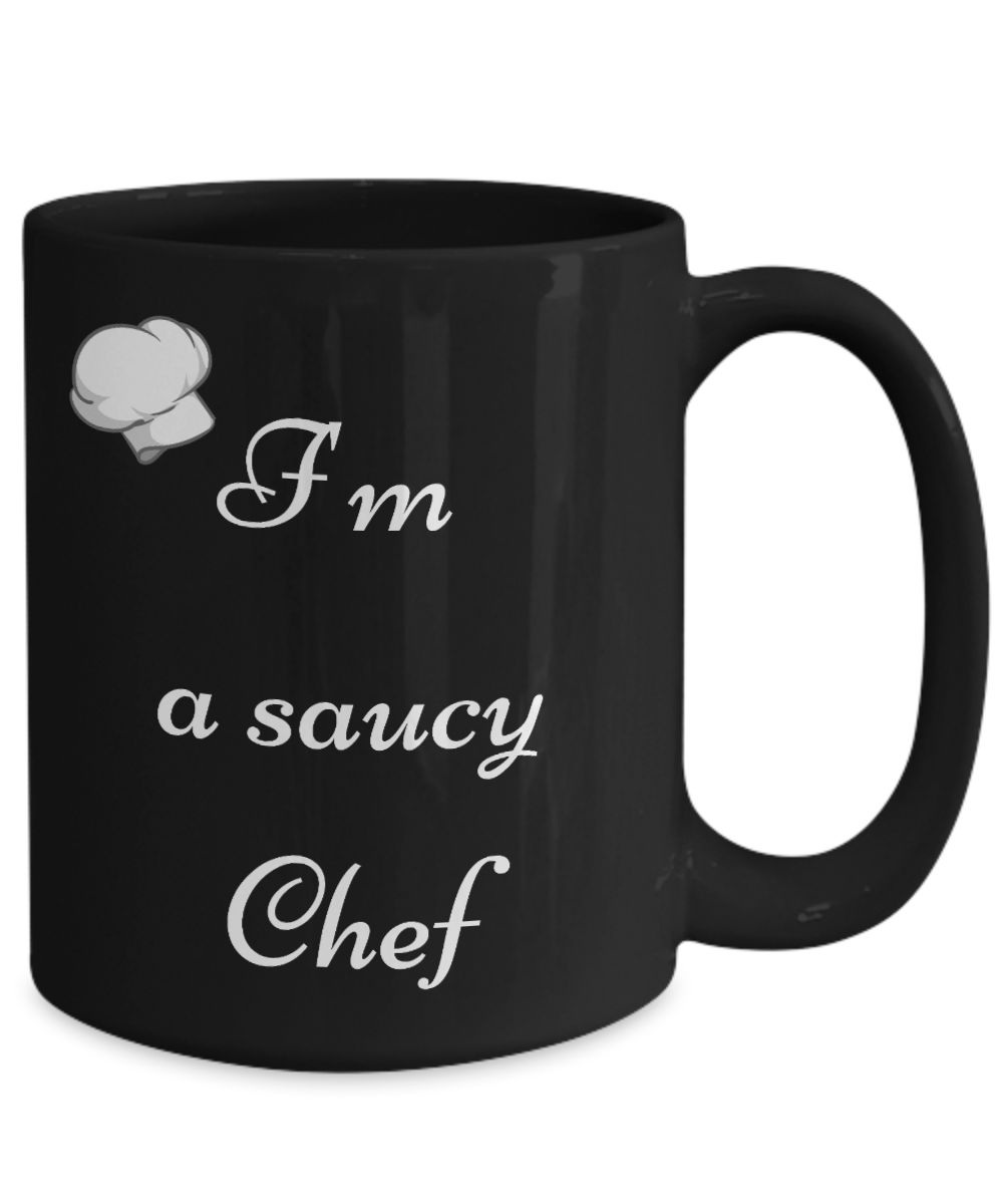 Start Your Morning with a Smile:  Discover Our Chef-Inspired Humorous Mugs!