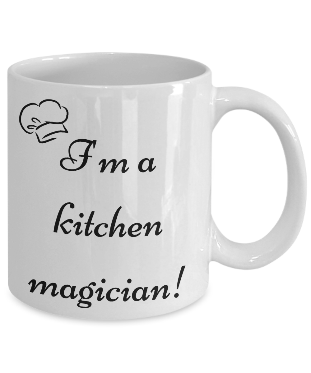 Start Your Morning with a Smile:  Discover Our Chef-Inspired Humorous Mugs!