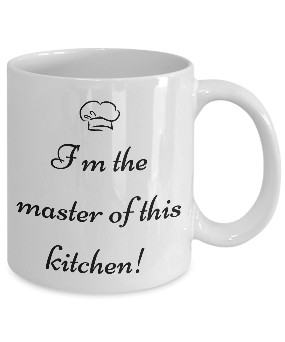 Start Your Morning with a Smile:  Discover Our Chef-Inspired Humorous Mugs!