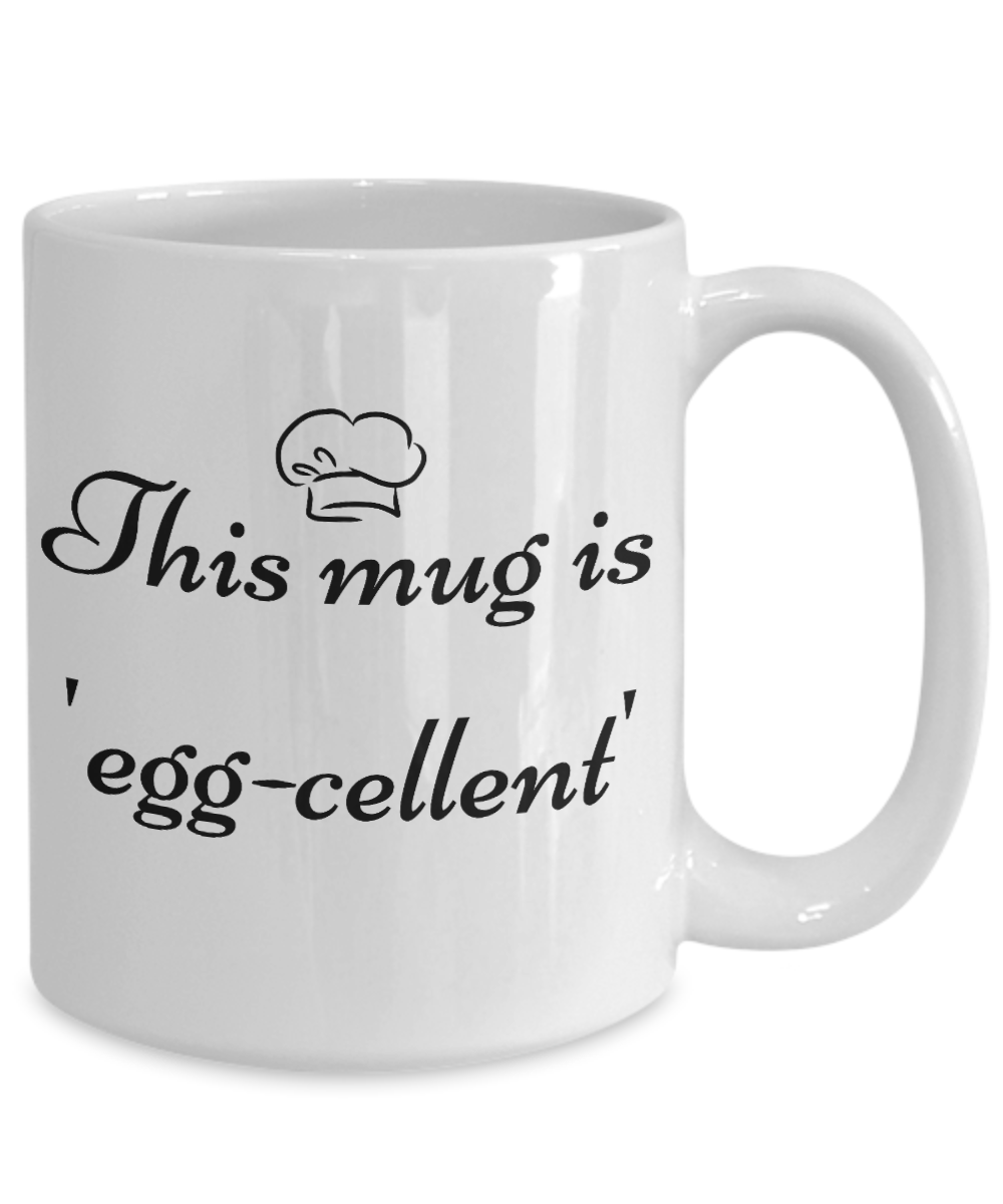 Start Your Morning with a Smile:  Discover Our Chef-Inspired Humorous Mugs!