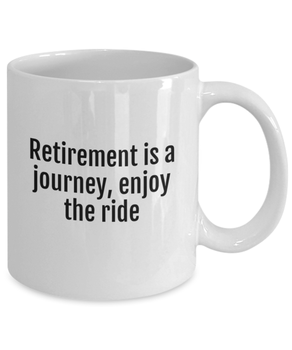 Cheers to Retirement:  Durable & Humorous Mugs for the Perfect Send-Off!