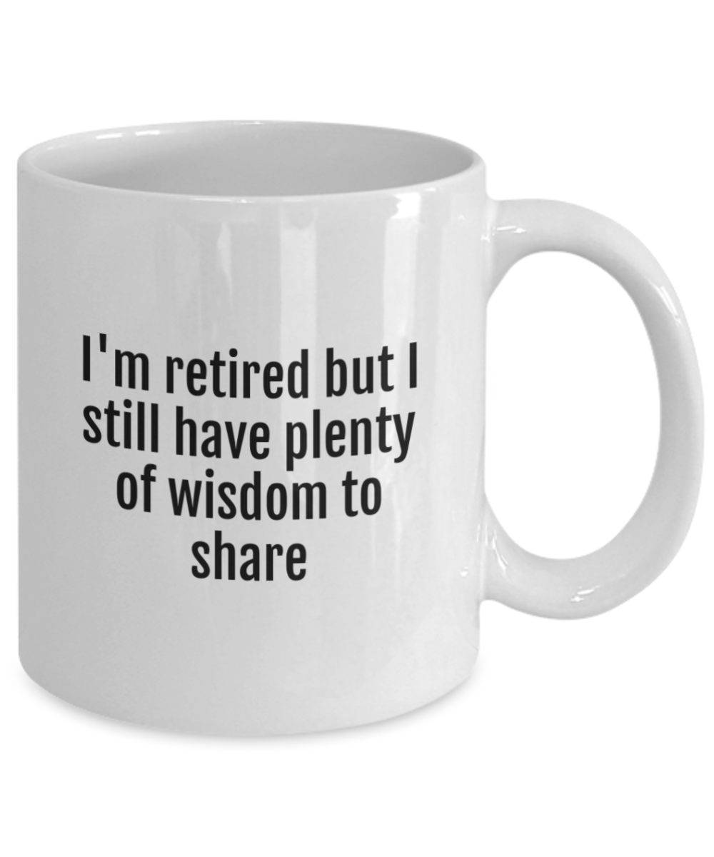 Cheers to Retirement:  Durable & Humorous Mugs for the Perfect Send-Off!