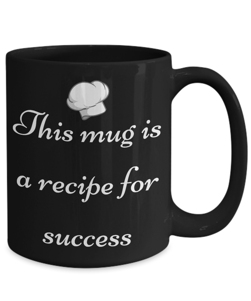 Start Your Morning with a Smile:  Discover Our Chef-Inspired Humorous Mugs!