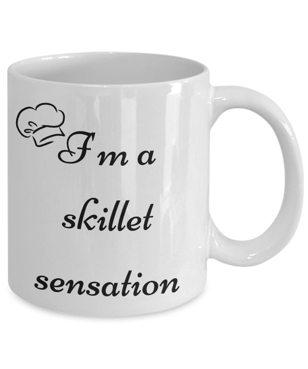 Start Your Morning with a Smile:  Discover Our Chef-Inspired Humorous Mugs!