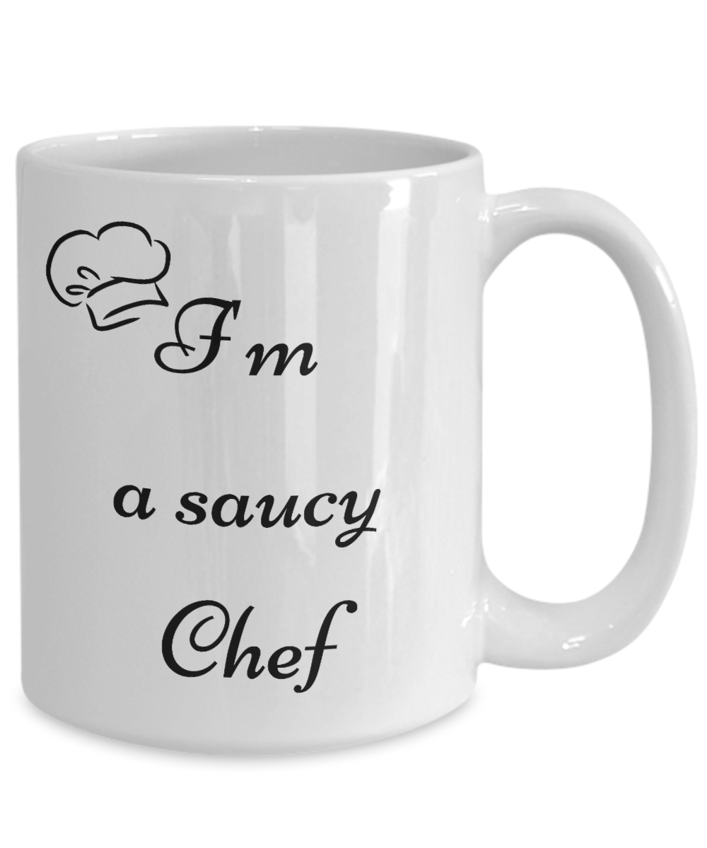 Start Your Morning with a Smile:  Discover Our Chef-Inspired Humorous Mugs!