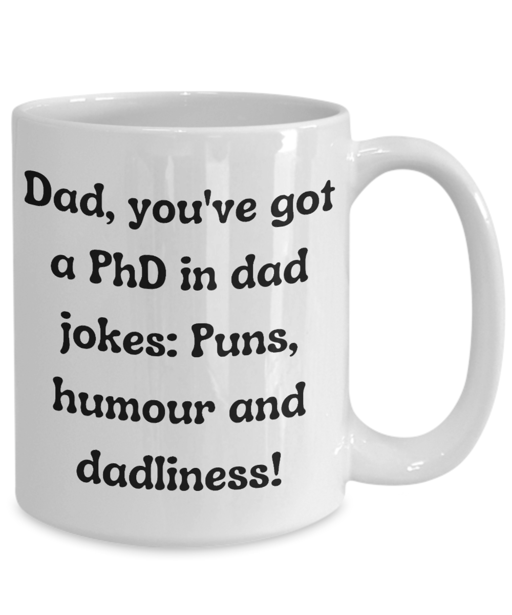 Cheers to Dad:  The Ultimate Father's Day Humor-Filled Mug Collection