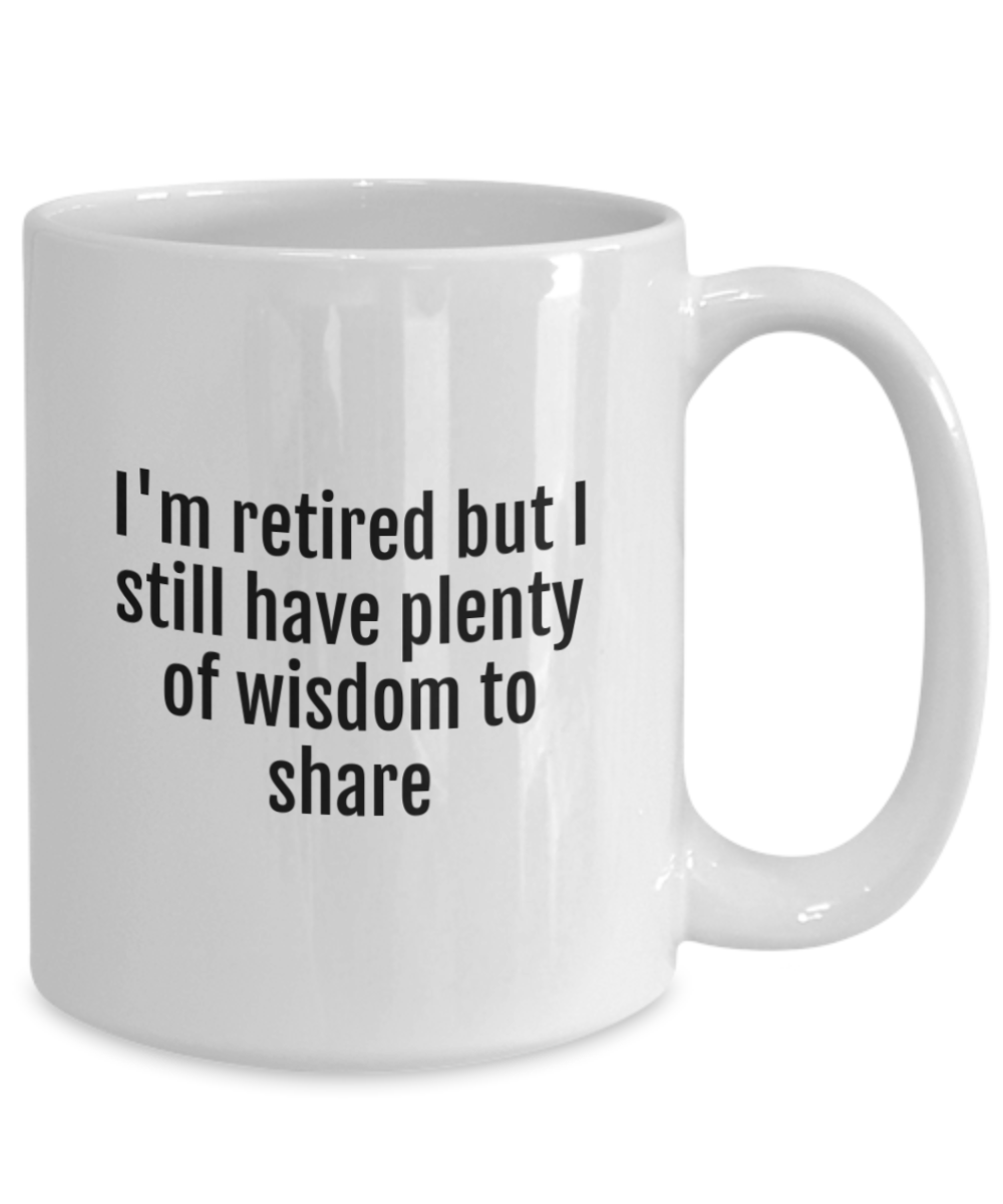 Cheers to Retirement:  Durable & Humorous Mugs for the Perfect Send-Off!