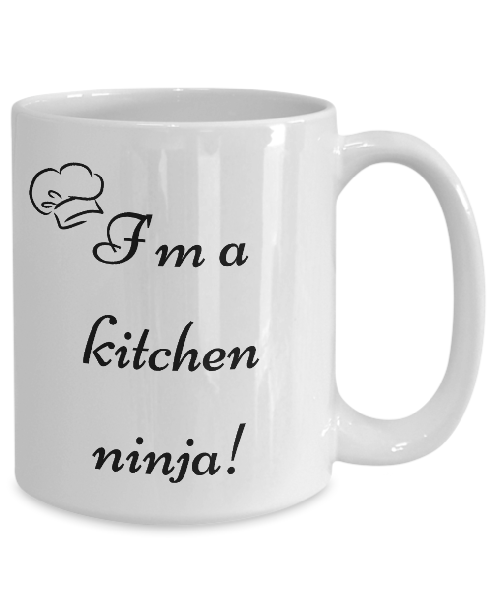 Start Your Morning with a Smile:  Discover Our Chef-Inspired Humorous Mugs!