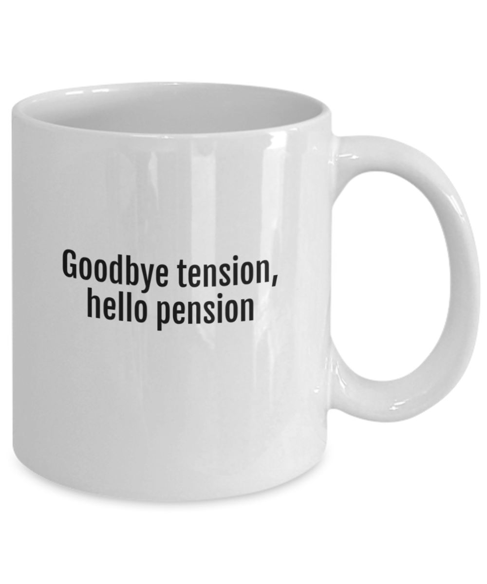 Cheers to Retirement:  Durable & Humorous Mugs for the Perfect Send-Off!