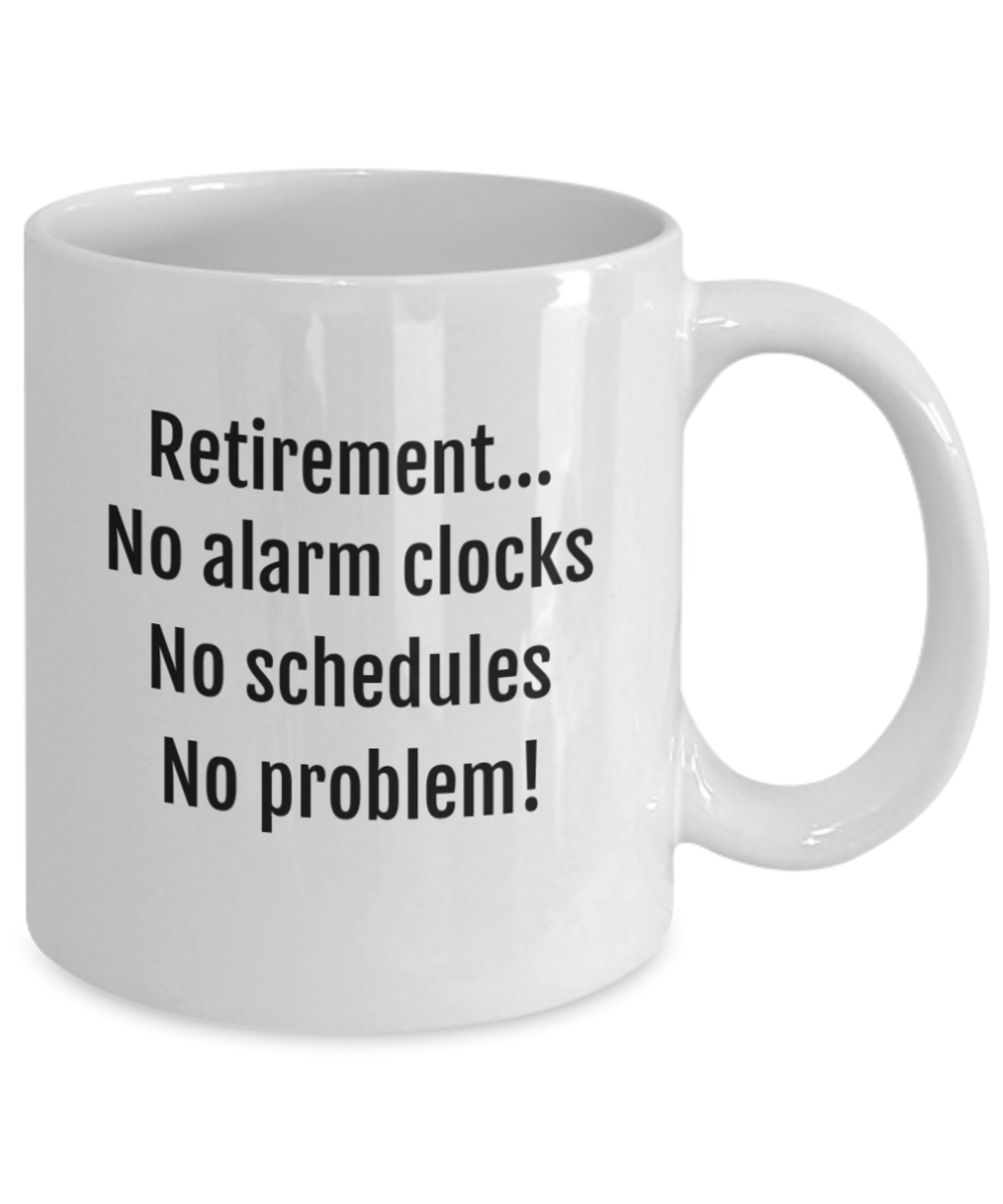 Cheers to Retirement:  Durable & Humorous Mugs for the Perfect Send-Off!