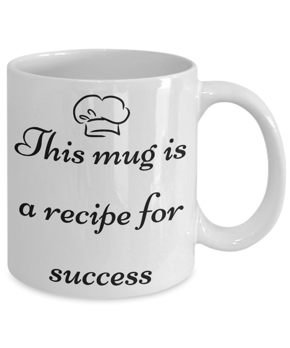 Start Your Morning with a Smile:  Discover Our Chef-Inspired Humorous Mugs!