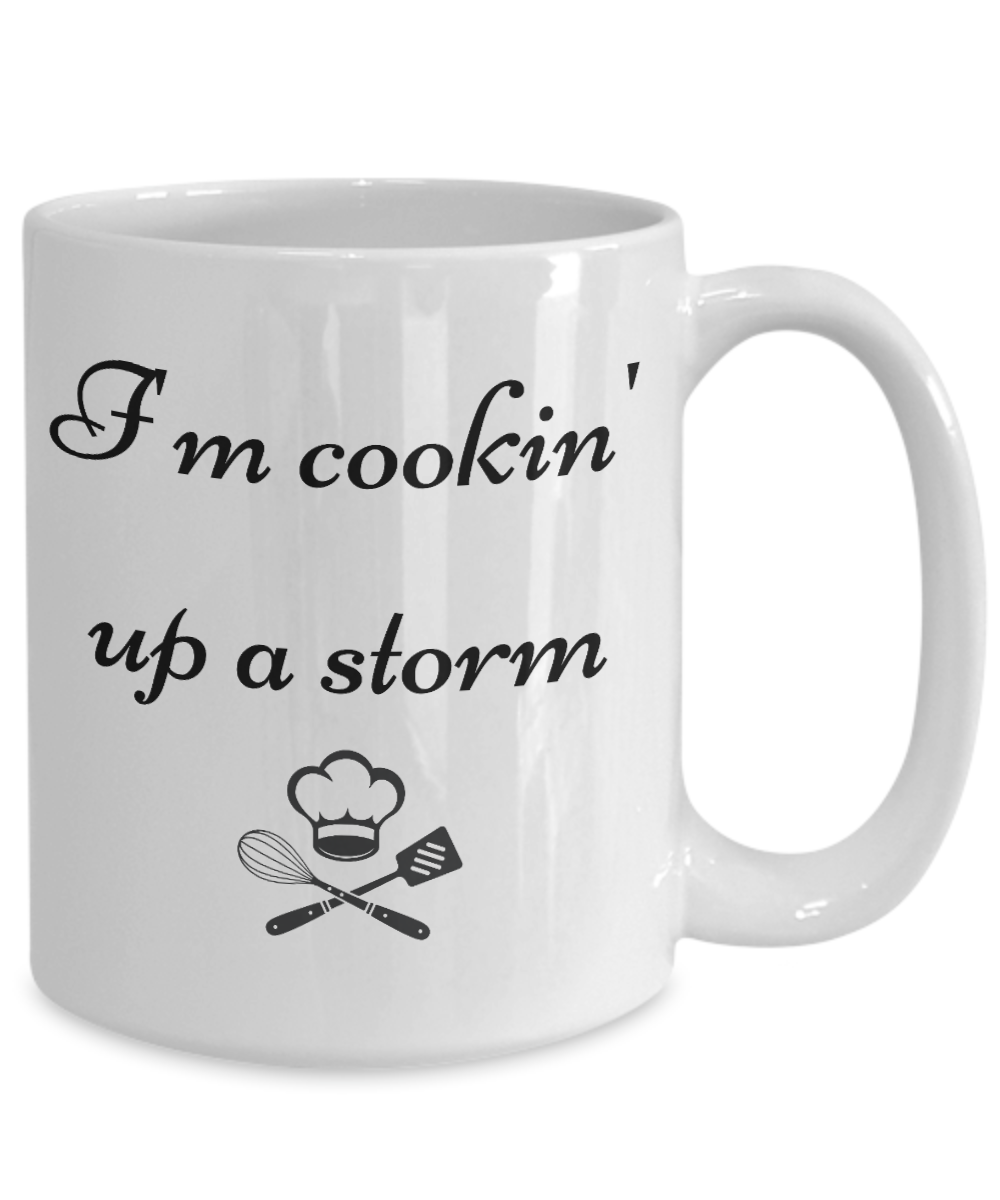 Start Your Morning with a Smile:  Discover Our Chef-Inspired Humorous Mugs!