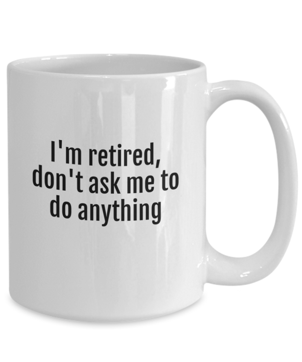 Cheers to Retirement:  Durable & Humorous Mugs for the Perfect Send-Off!