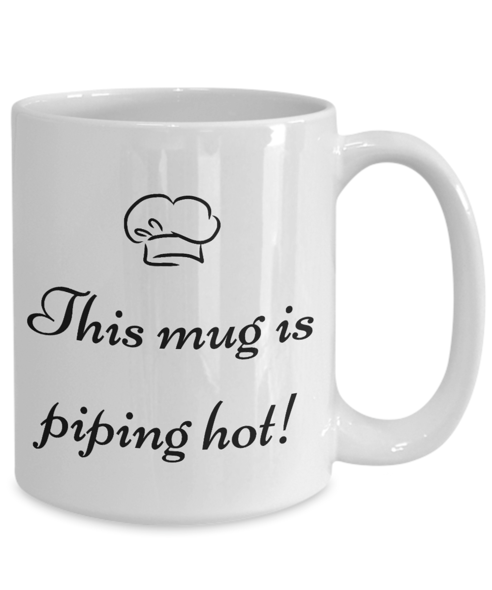 Start Your Morning with a Smile:  Discover Our Chef-Inspired Humorous Mugs!