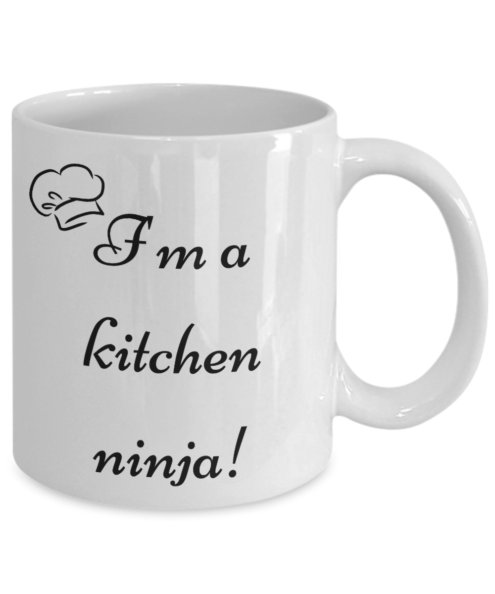 Start Your Morning with a Smile:  Discover Our Chef-Inspired Humorous Mugs!