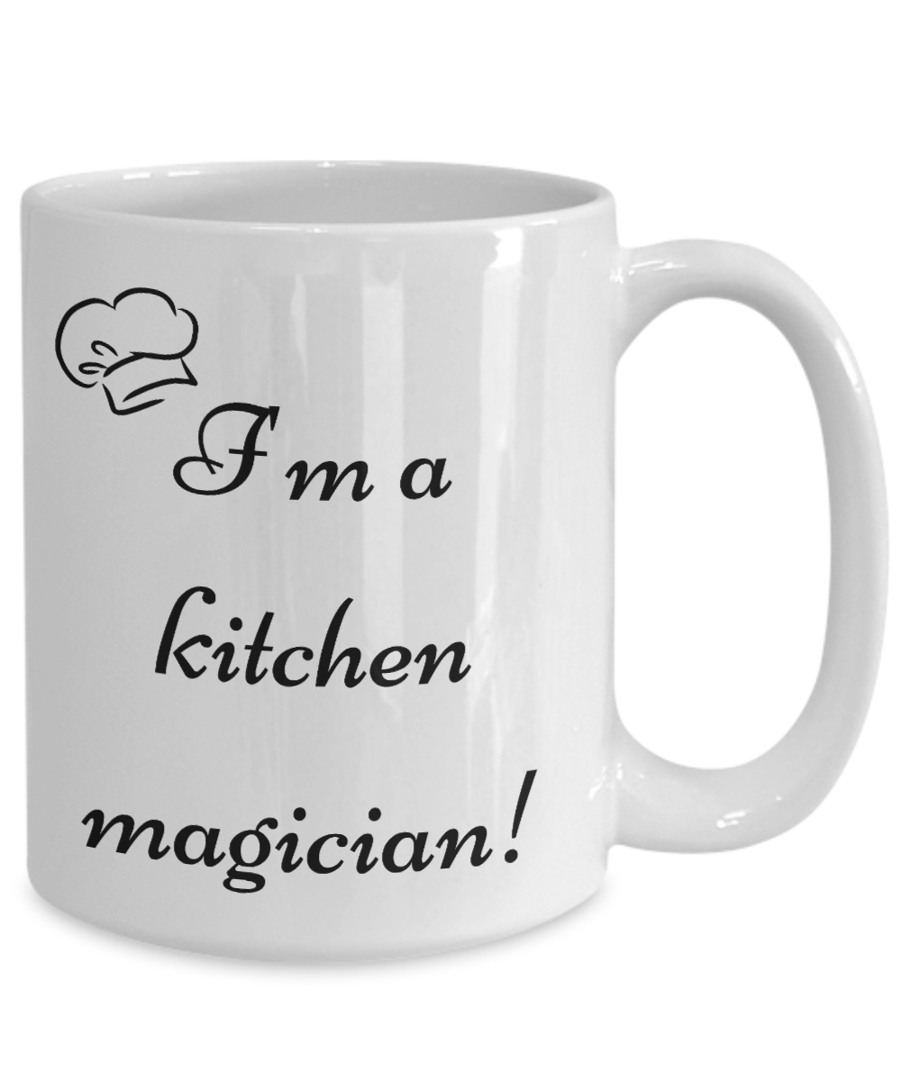 Start Your Morning with a Smile:  Discover Our Chef-Inspired Humorous Mugs!