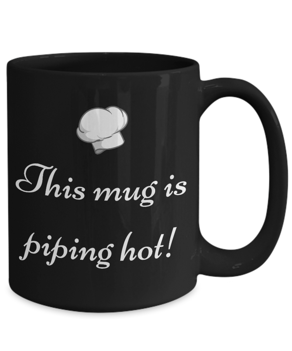 Start Your Morning with a Smile:  Discover Our Chef-Inspired Humorous Mugs!