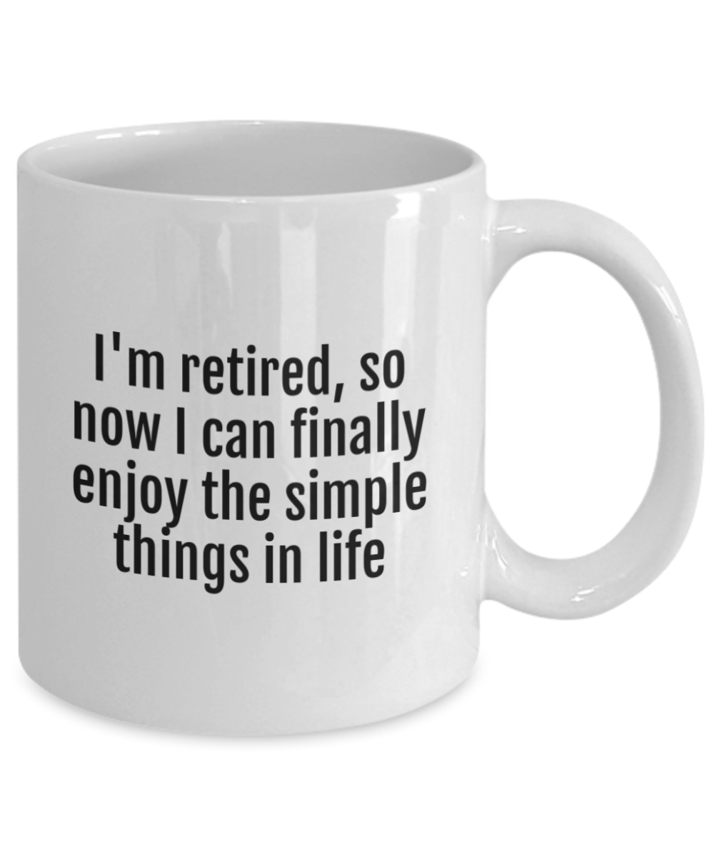 Cheers to Retirement:  Durable & Humorous Mugs for the Perfect Send-Off!