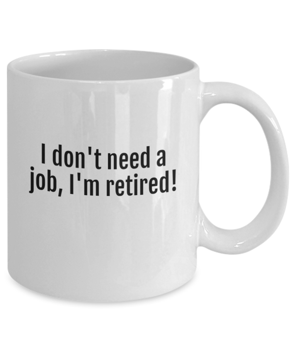 Cheers to Retirement:  Durable & Humorous Mugs for the Perfect Send-Off!