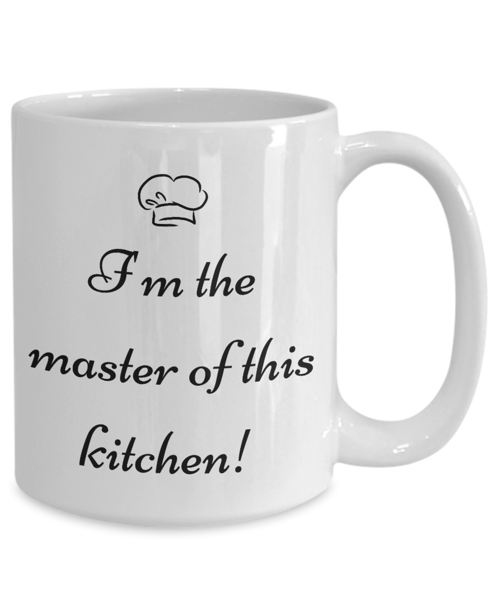 Start Your Morning with a Smile:  Discover Our Chef-Inspired Humorous Mugs!