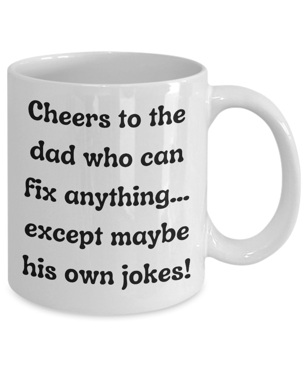 Cheers to Dad:  The Ultimate Father's Day Humor-Filled Mug Collection