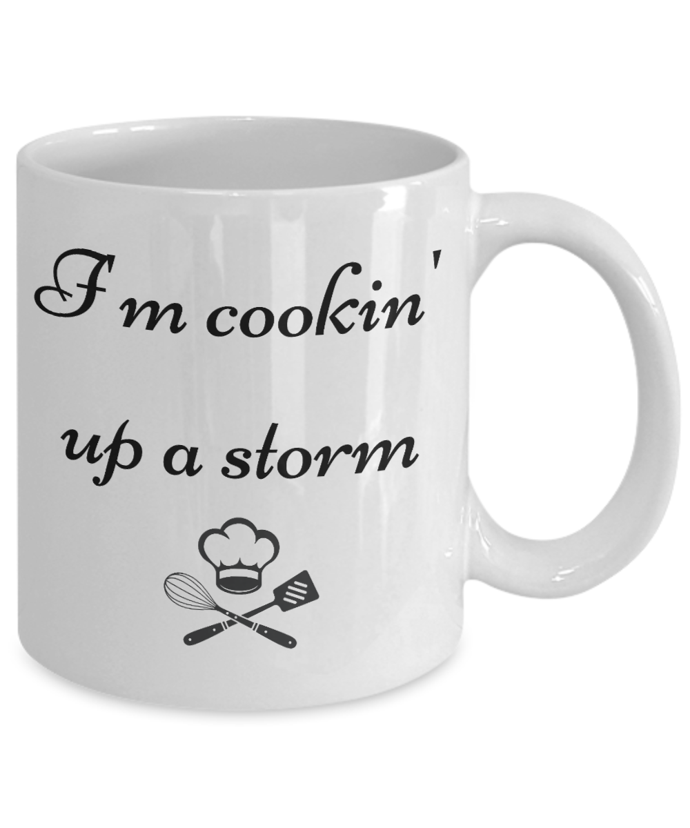 Start Your Morning with a Smile:  Discover Our Chef-Inspired Humorous Mugs!