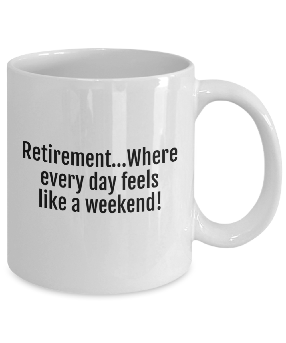 Cheers to Retirement:  Durable & Humorous Mugs for the Perfect Send-Off!