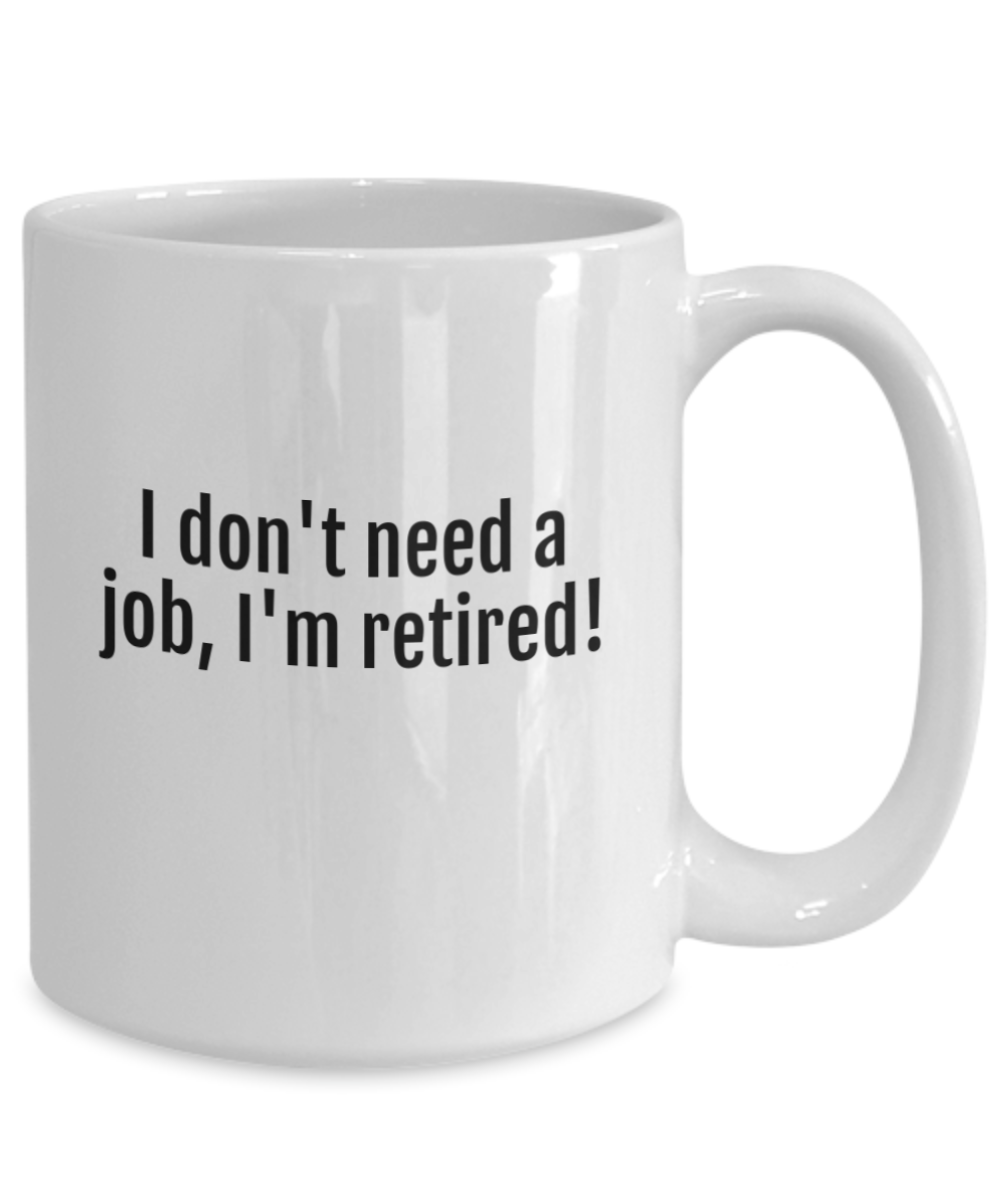 Cheers to Retirement:  Durable & Humorous Mugs for the Perfect Send-Off!