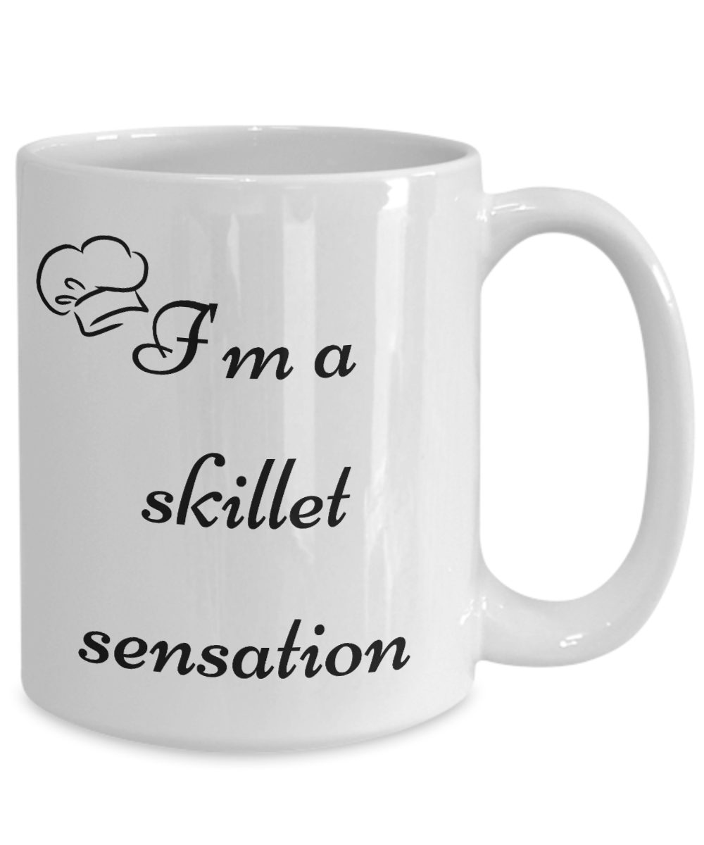 Start Your Morning with a Smile:  Discover Our Chef-Inspired Humorous Mugs!