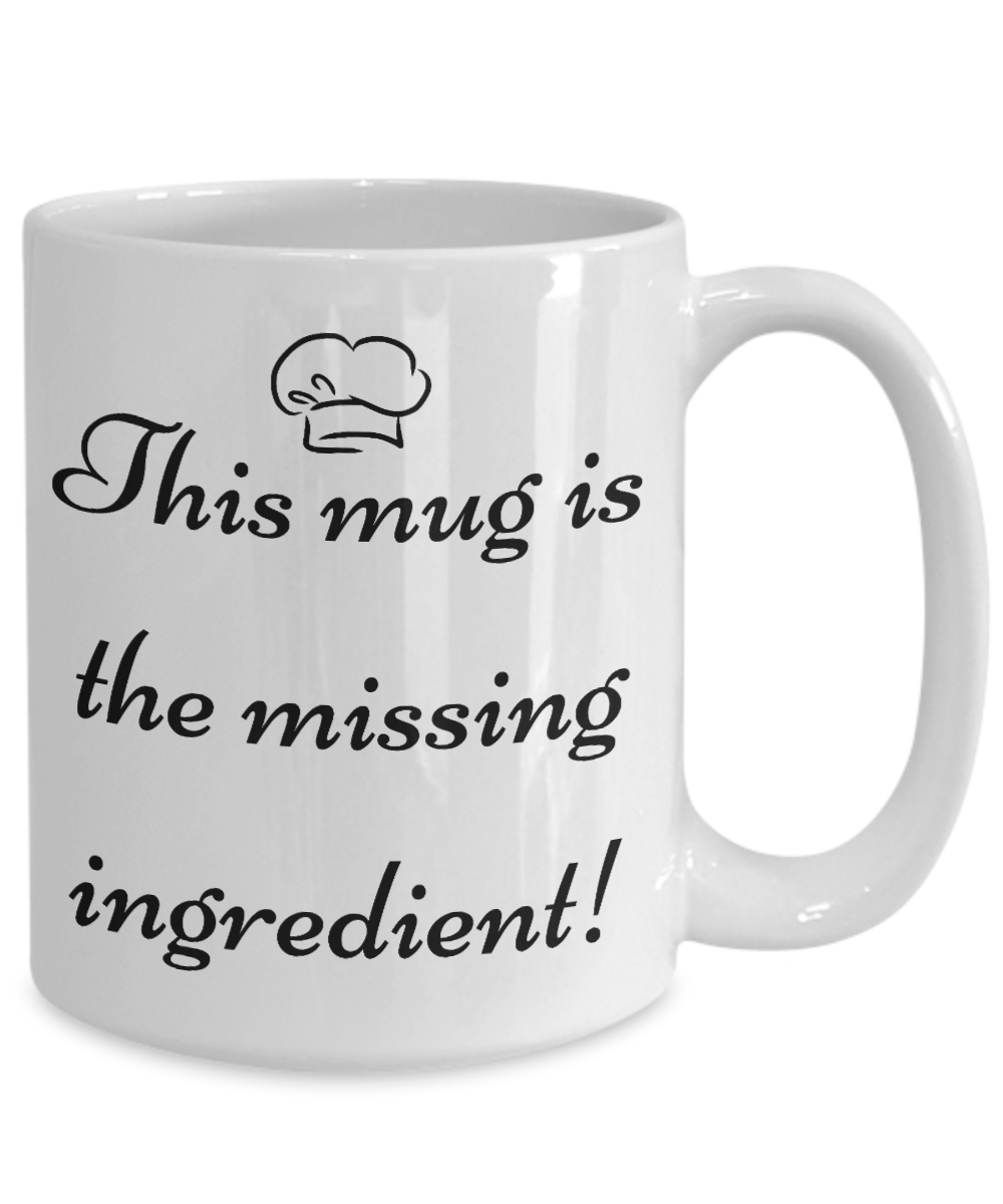 Start Your Morning with a Smile:  Discover Our Chef-Inspired Humorous Mugs!