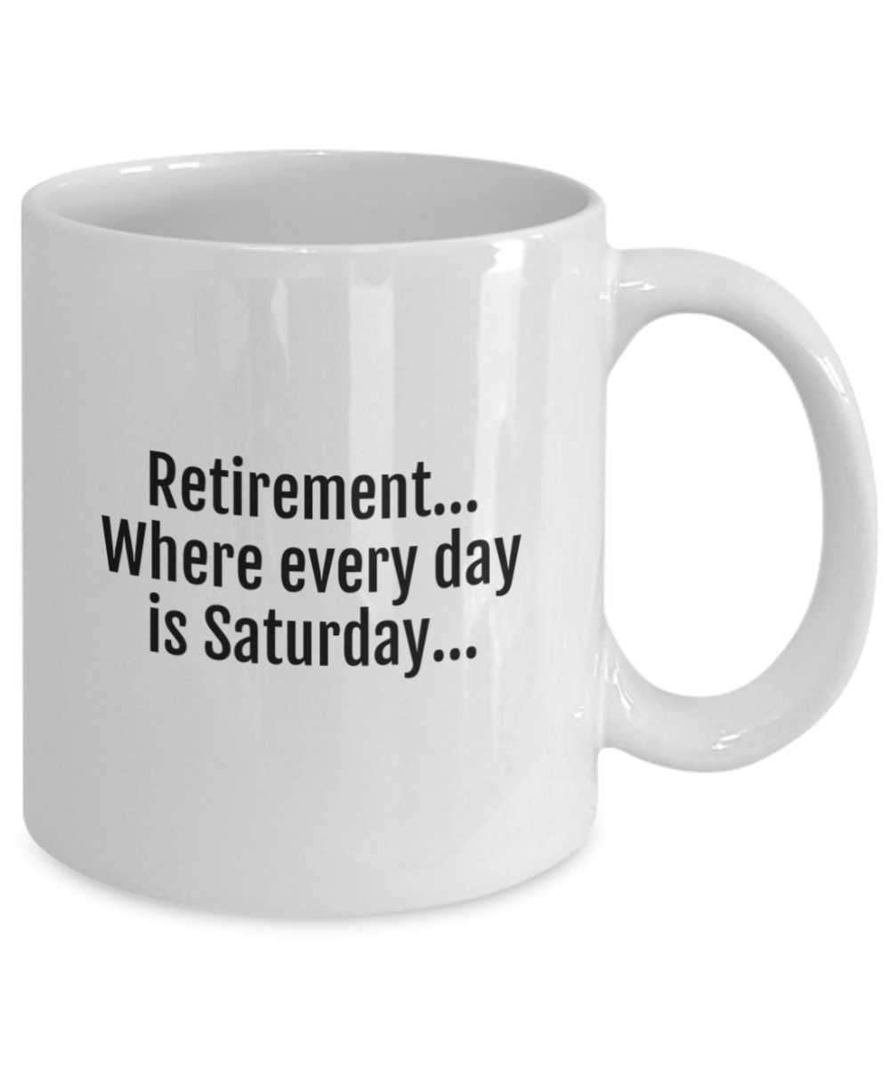 Cheers to Retirement:  Durable & Humorous Mugs for the Perfect Send-Off!