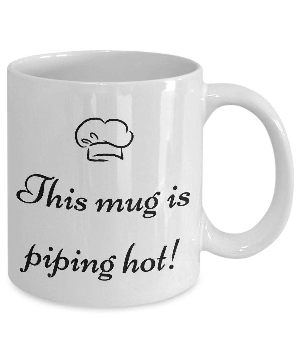 Start Your Morning with a Smile:  Discover Our Chef-Inspired Humorous Mugs!