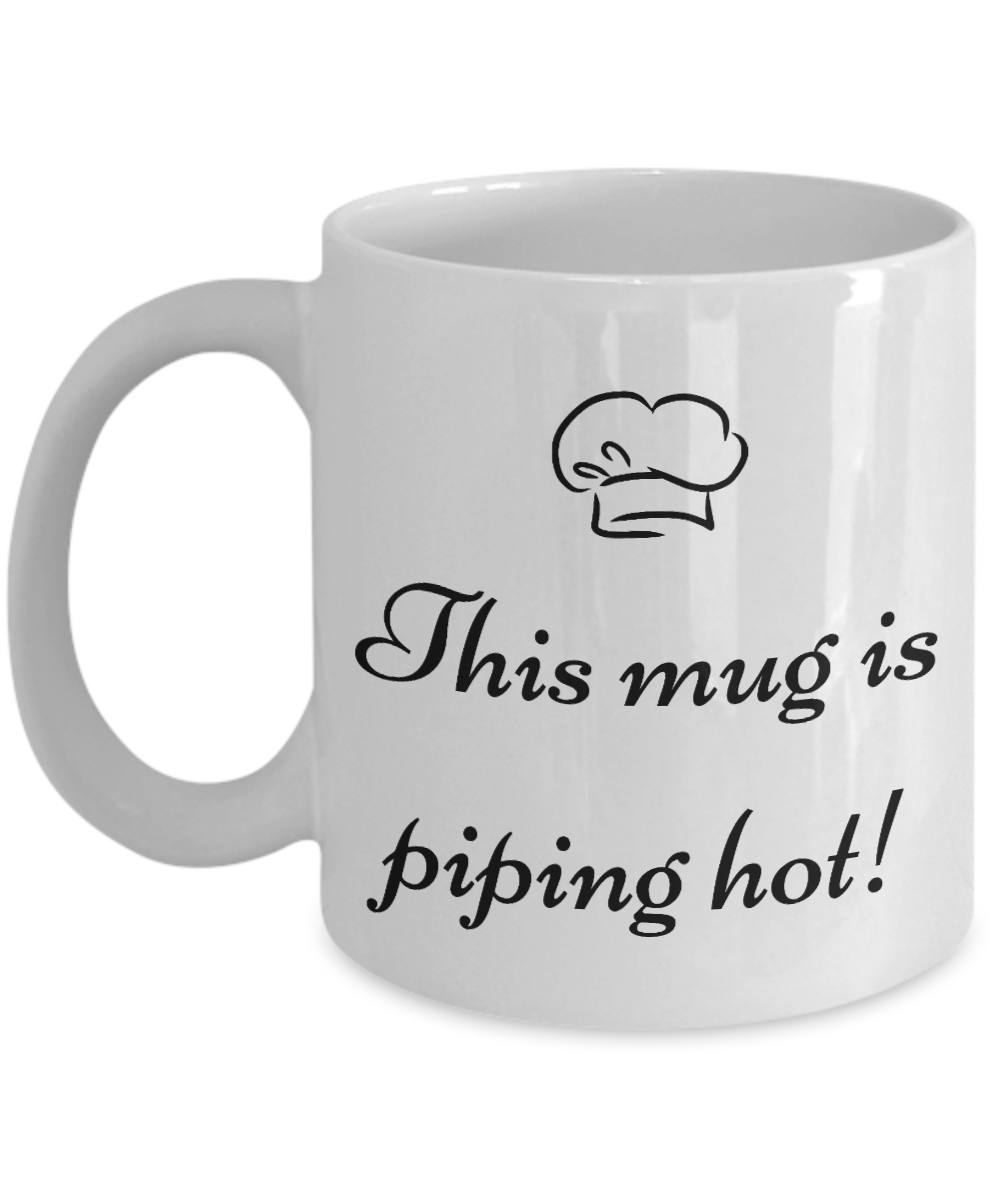 Start Your Morning with a Smile:  Discover Our Chef-Inspired Humorous Mugs!