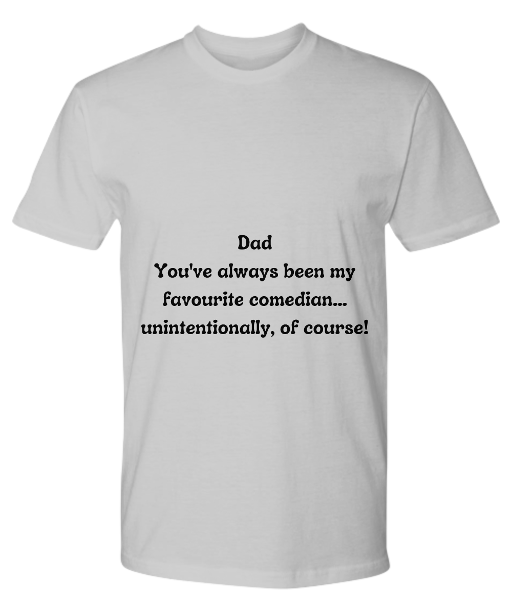 Crack a Smile This Father's Day:  Check Out Our Hilarious Dad T-Shirts!