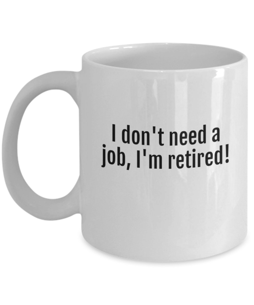 Cheers to Retirement:  Durable & Humorous Mugs for the Perfect Send-Off!