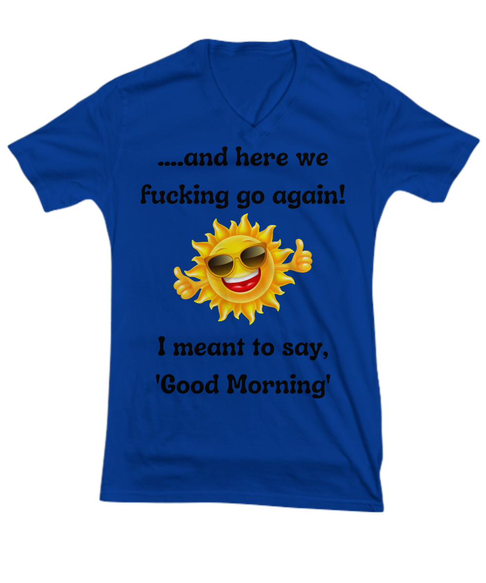 Snag a Laugh:  Unisex V-neck Sarcastic Tees That Speak Your Mind!