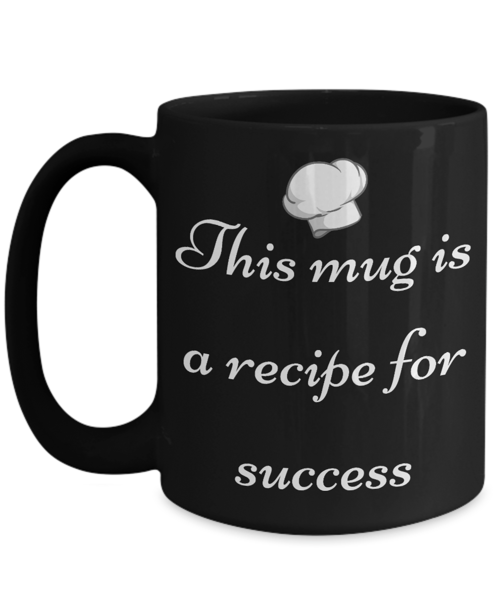 Start Your Morning with a Smile:  Discover Our Chef-Inspired Humorous Mugs!