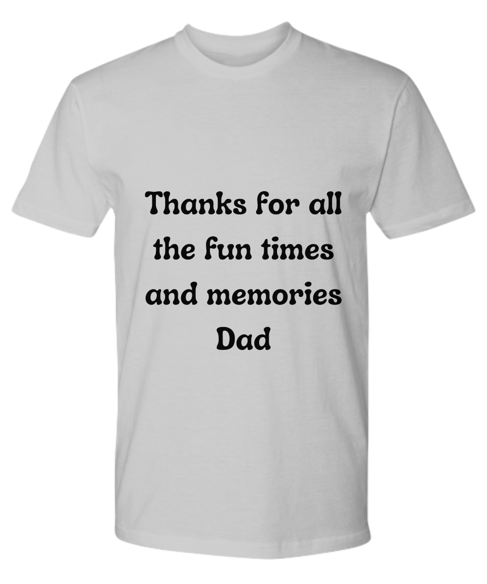 Embrace Heartfelt Moments:  Discover Our Father's Day Sentimental Range of Premium T-Shirts