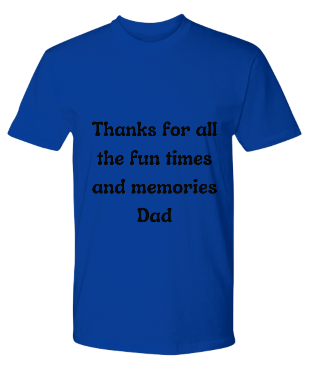 Embrace Heartfelt Moments:  Discover Our Father's Day Sentimental Range of Premium T-Shirts