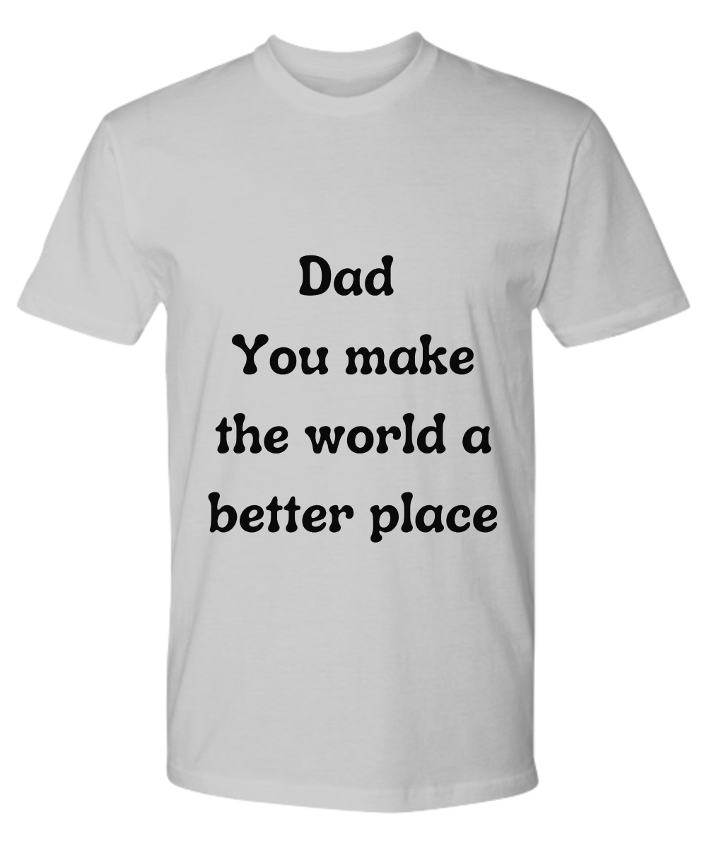 Embrace Heartfelt Moments:  Discover Our Father's Day Sentimental Range of Premium T-Shirts