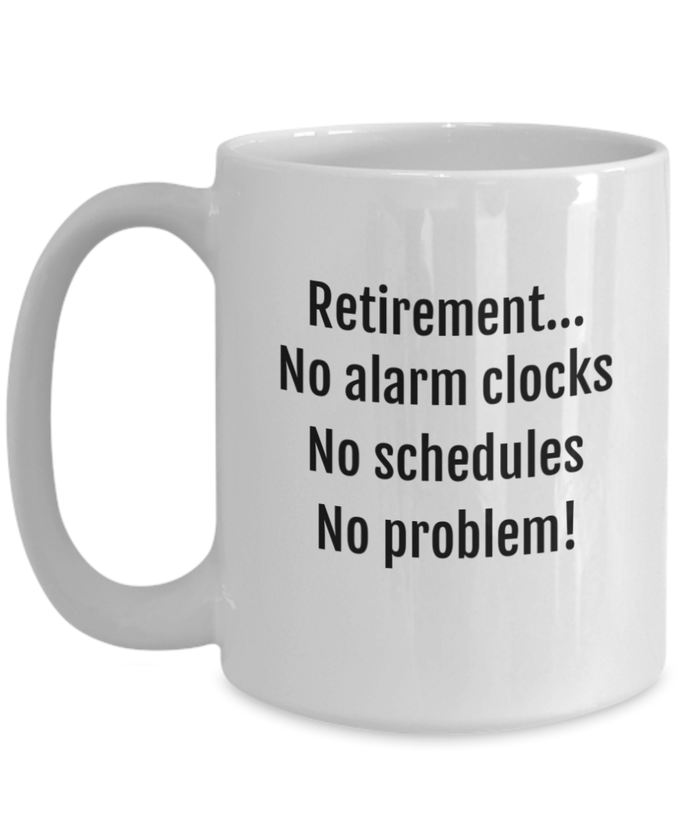 Cheers to Retirement:  Durable & Humorous Mugs for the Perfect Send-Off!